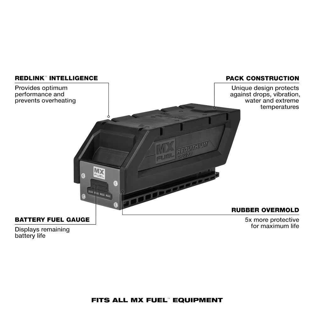 MX FUEL™ REDLITHIUM™ CP203 Battery Pack