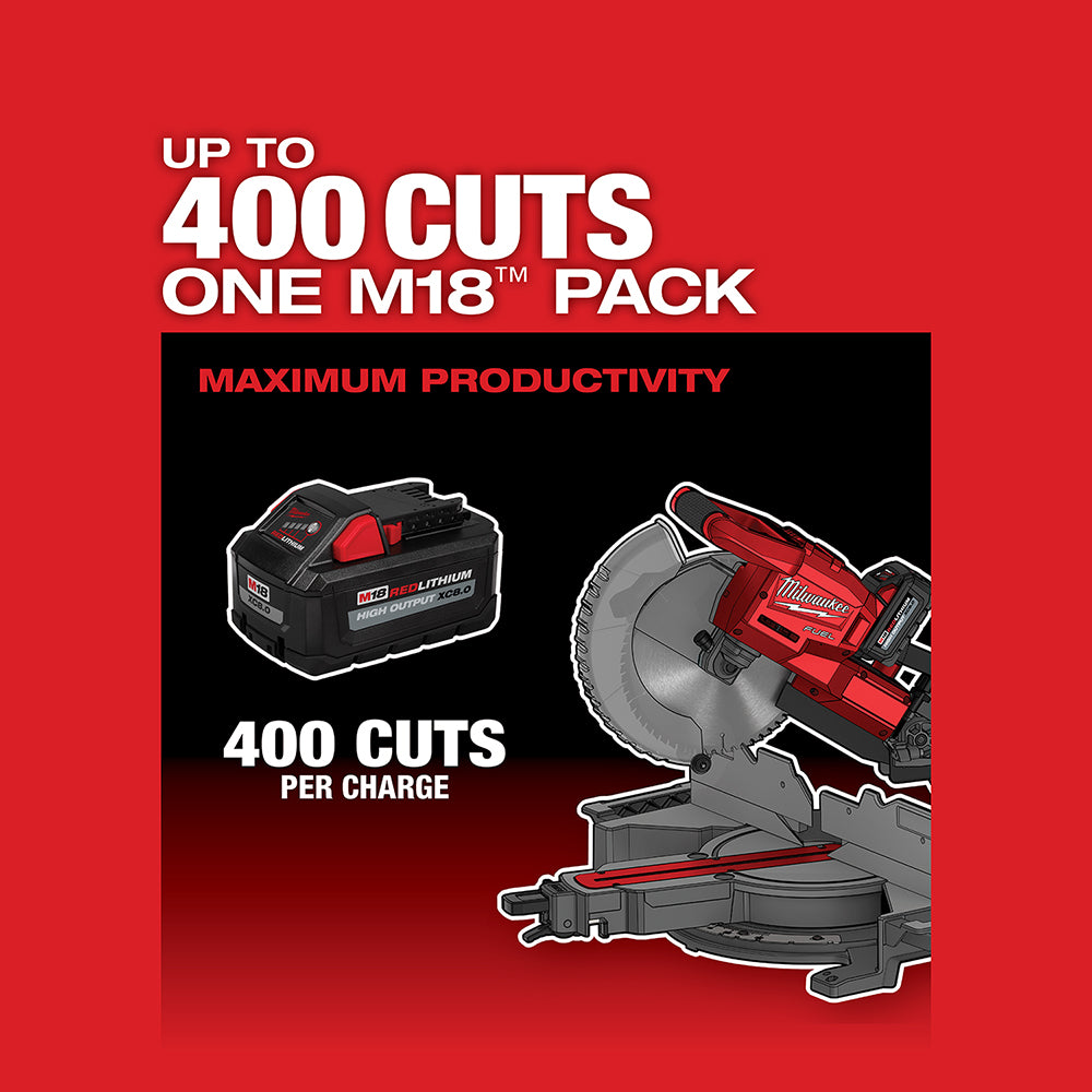 M18 FUEL™ Dual Bevel Sliding Compound Miter Saw
