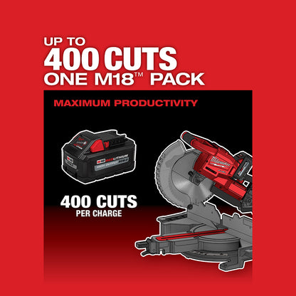 M18 FUEL™ Dual Bevel Sliding Compound Miter Saw