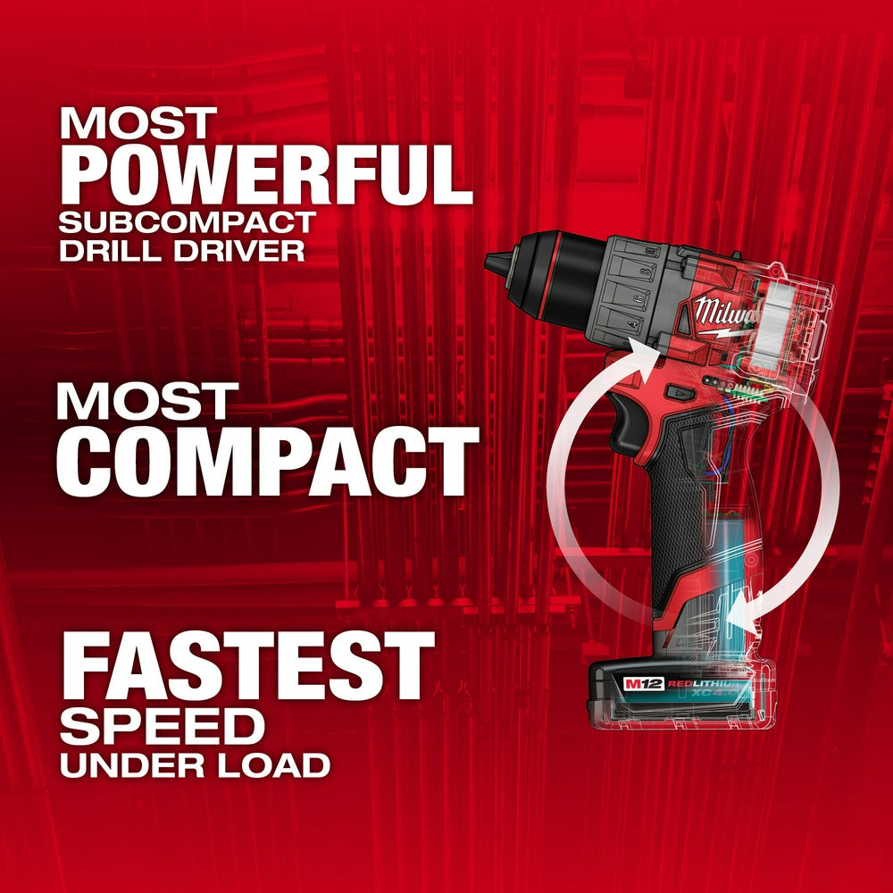 M12 FUEL™ 1/2" Drill/Driver Kit