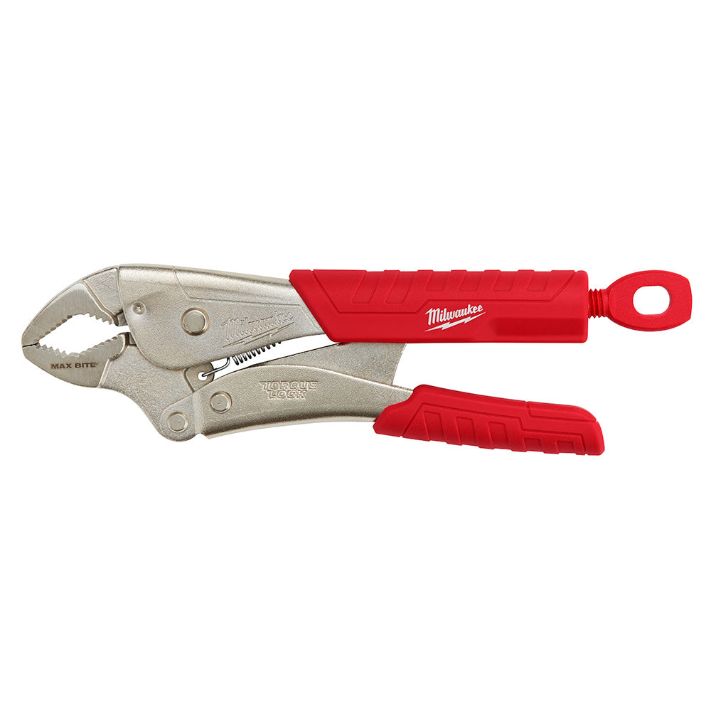 10 in. Curved Jaw Locking Pliers With Maxbite And Durable Grip