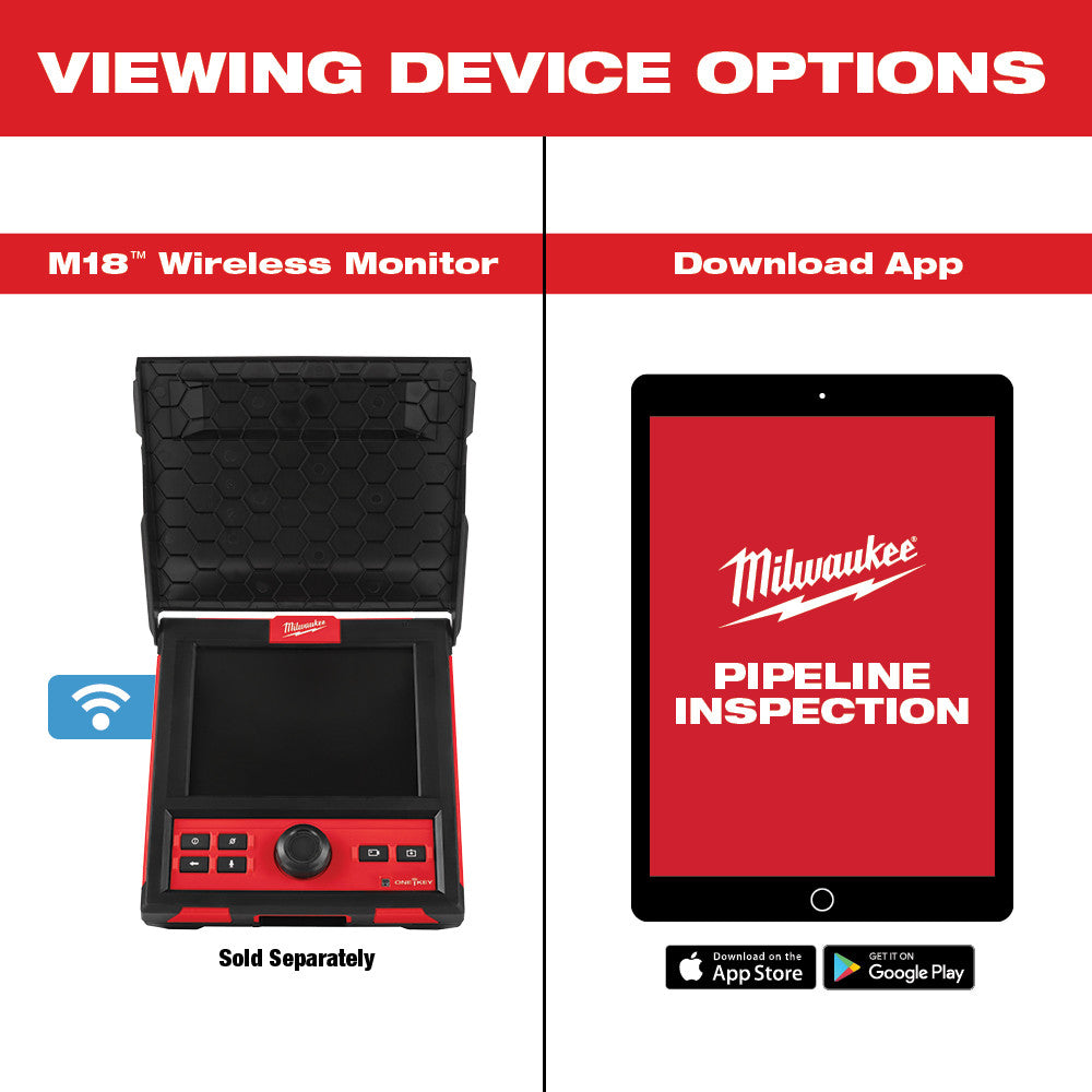 M18™ 200 ft Pipeline Inspection System