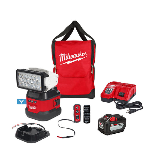 M18™ Utility Remote Control Search Light Kit w/ Portable Base