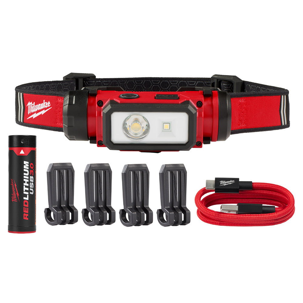 REDLITHIUM™ USB Hard Hat Headlamp