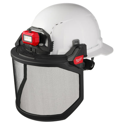 BOLT™ Full Face Shield - Metal Mesh (Compatible with Safety Helmets & Hard Hats)