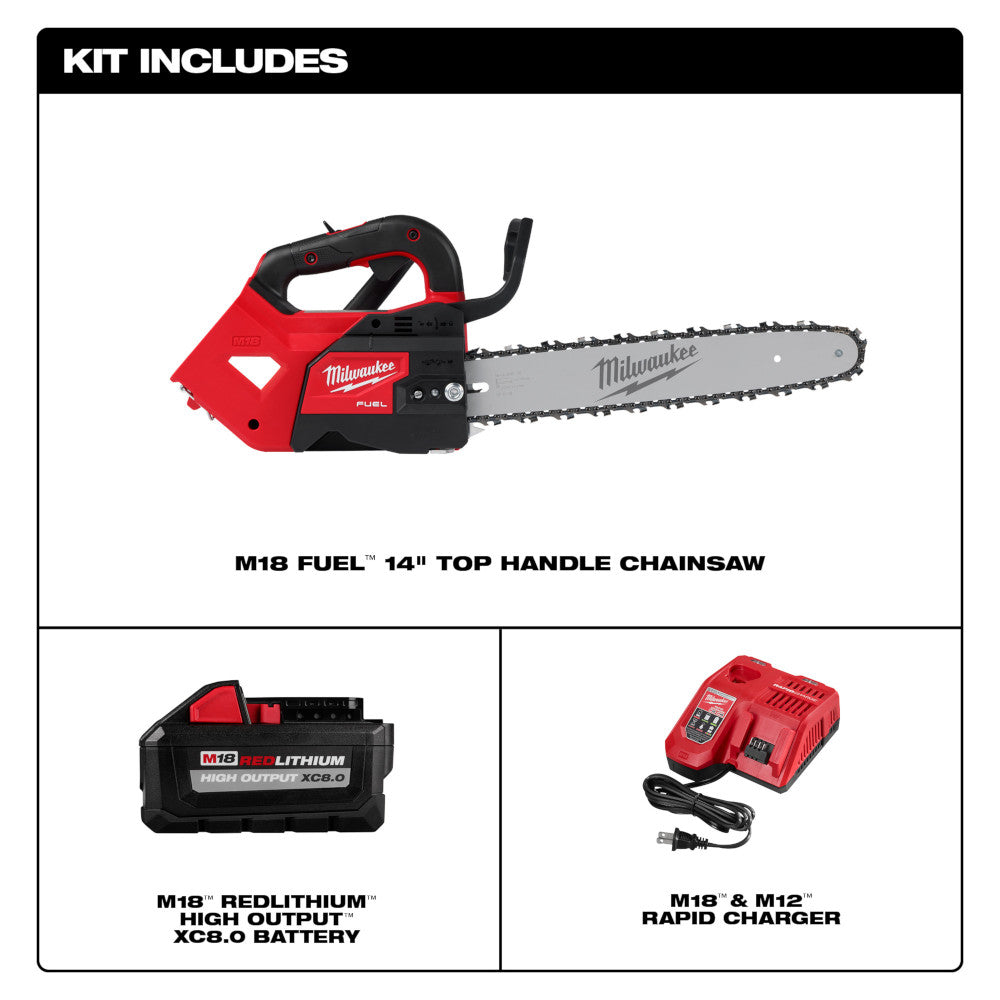 M18 FUEL™ 14" Top Handle Chainsaw Kit