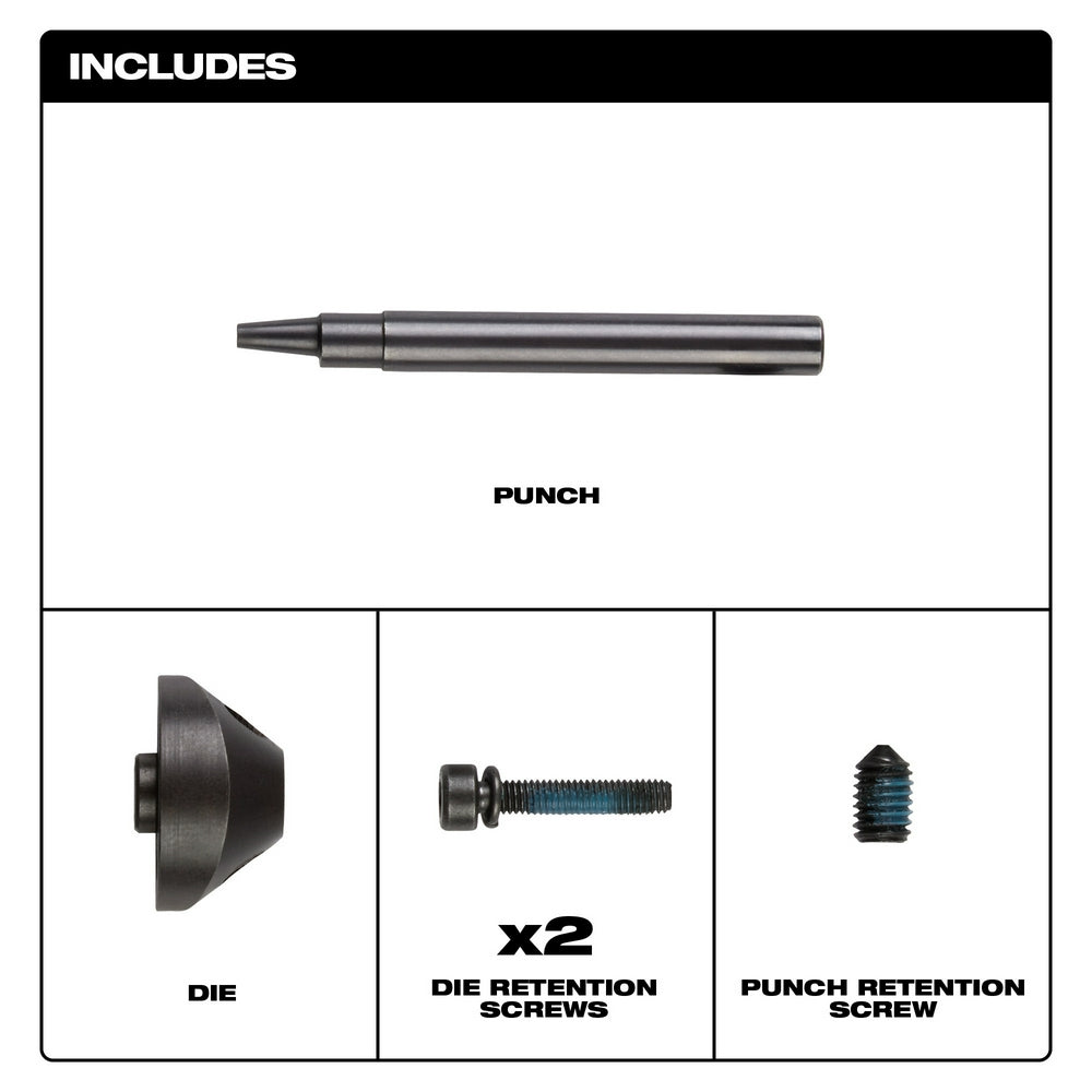 M12 FUEL™ 16 Ga Nibbler Punch & Die Set