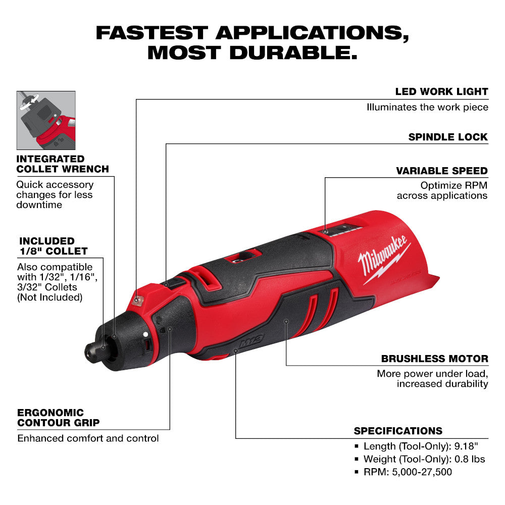 M12™ Brushless Rotary Tool