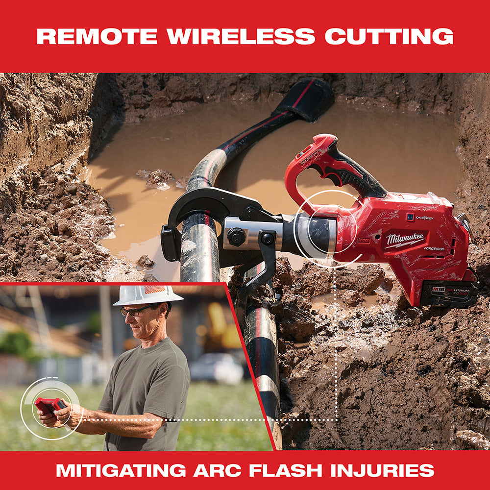 M18™ FORCE LOGIC™ 3 in. Underground Cable Cutter with Wireless Remote
