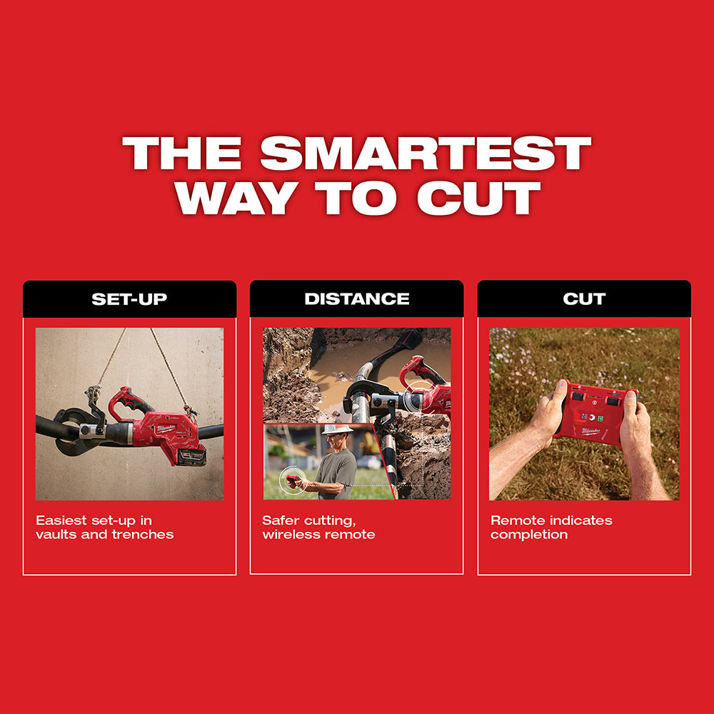 M18™ FORCE LOGIC™ 3 in. Underground Cable Cutter with Wireless Remote