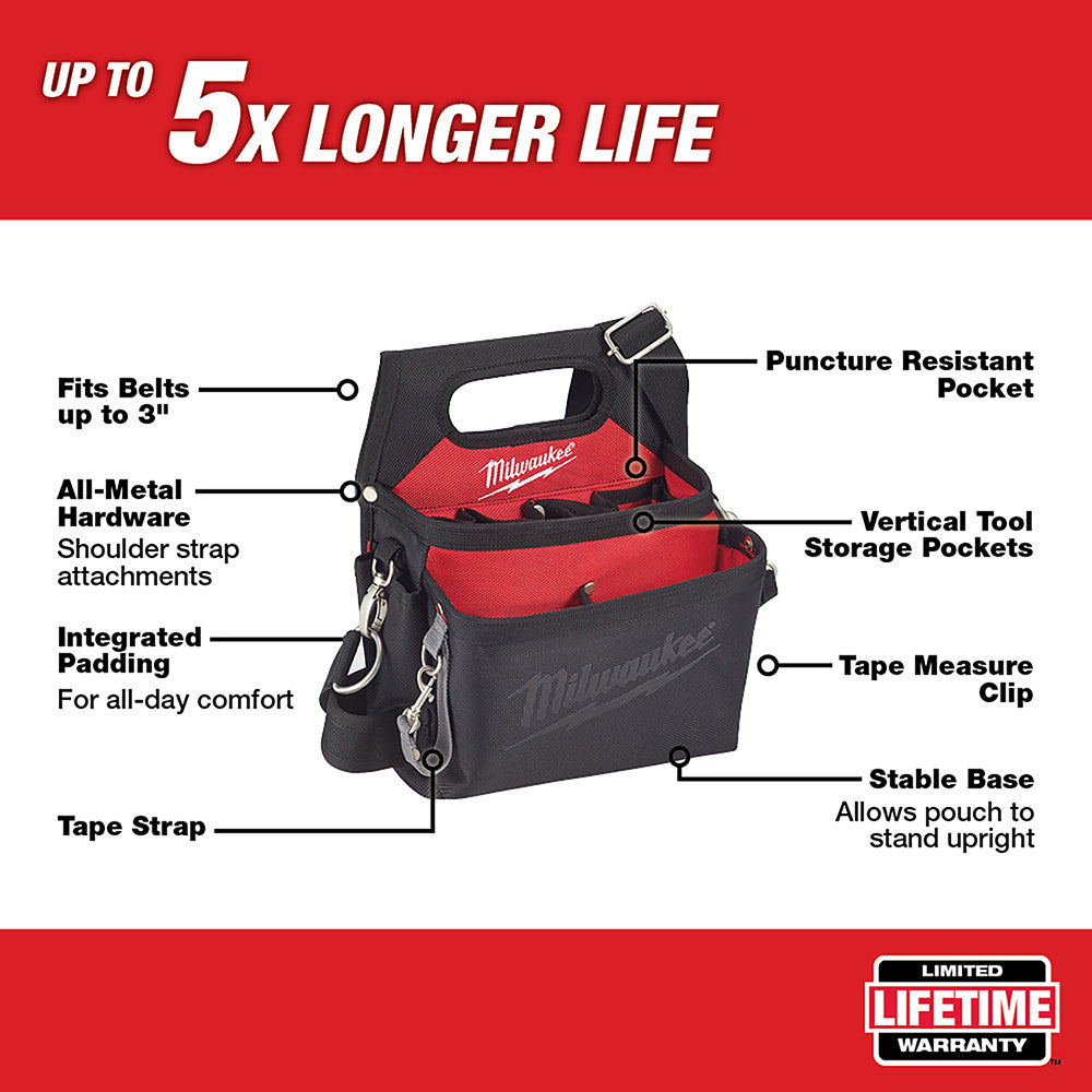 Electricians Work Pouch w/ Quick Adjust Belt