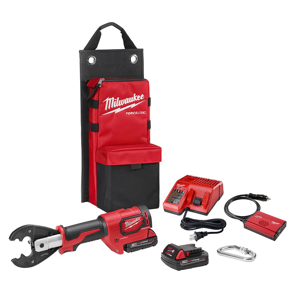 M18™ FORCE LOGIC™ 6T Utility Crimping Kit with D3 Grooves and Fixed BG Die