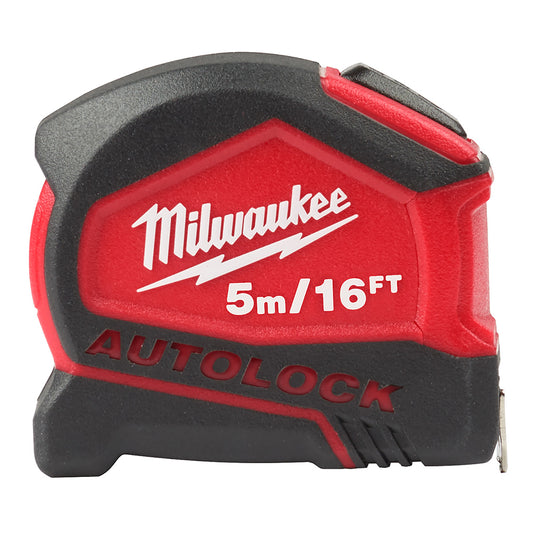 5m/16' Compact Auto Lock Tape Measure