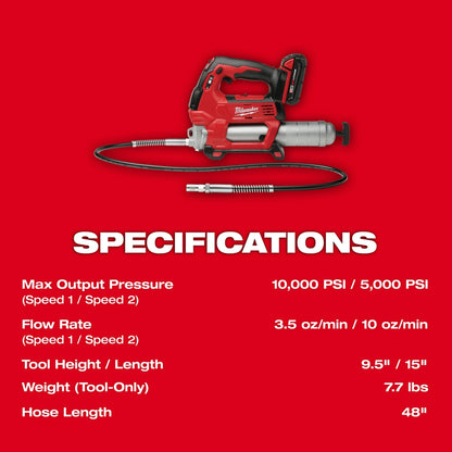 M18 FUEL™ 1/2" HTIW w/ Friction Ring & Grease Gun Combo Kit