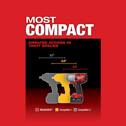 M18 FUEL™ w/ONE-KEY™ High Torque Impact Wrench 1/2" Friction Ring Kit