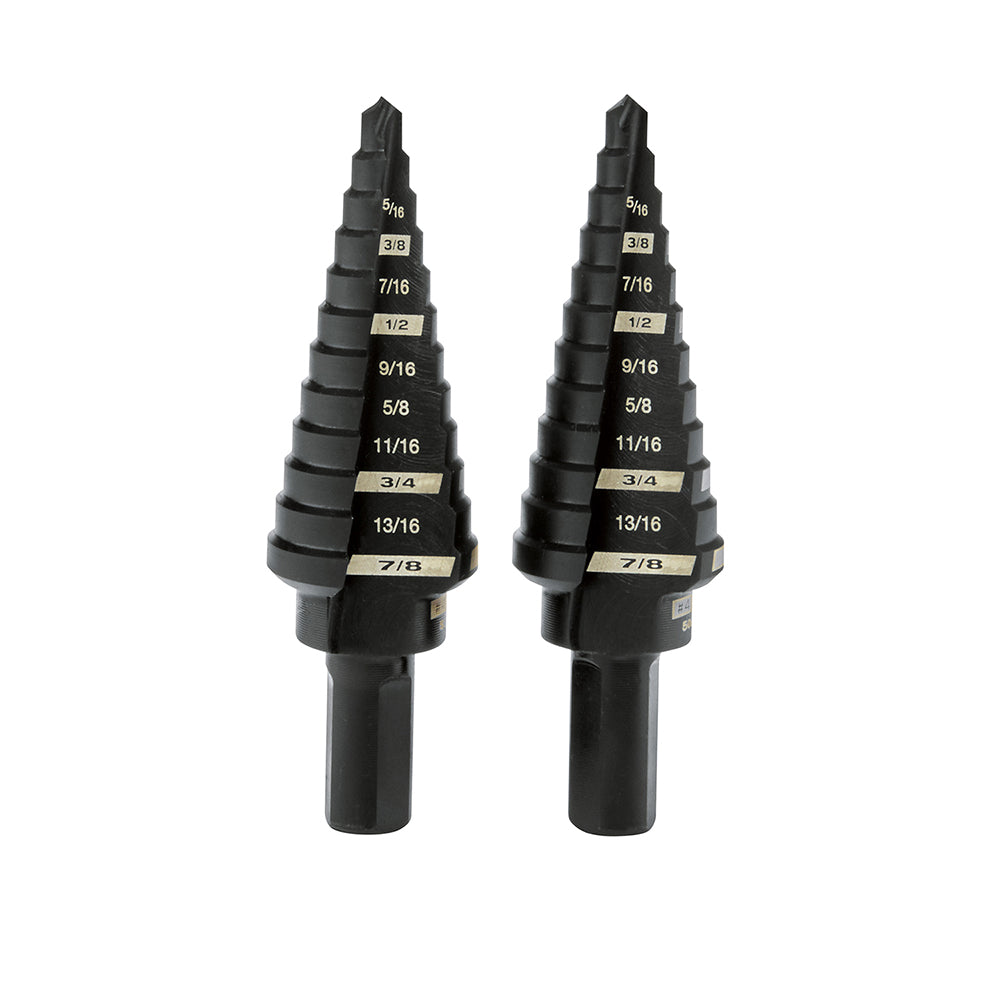 Step Drill Bit Set #4 - 2PC