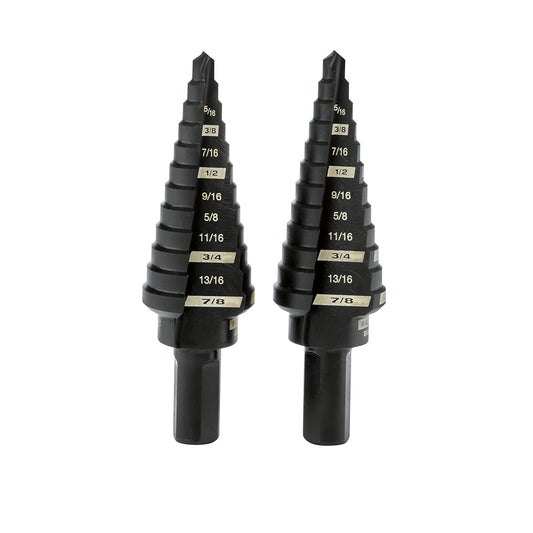 Step Drill Bit Set #4 - 2PC