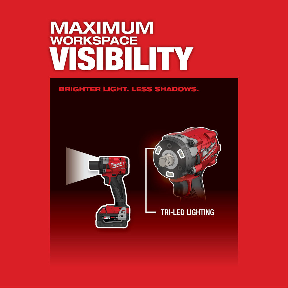 M18 FUEL™ 1/2 Compact Impact Wrench w/ Pin Detent