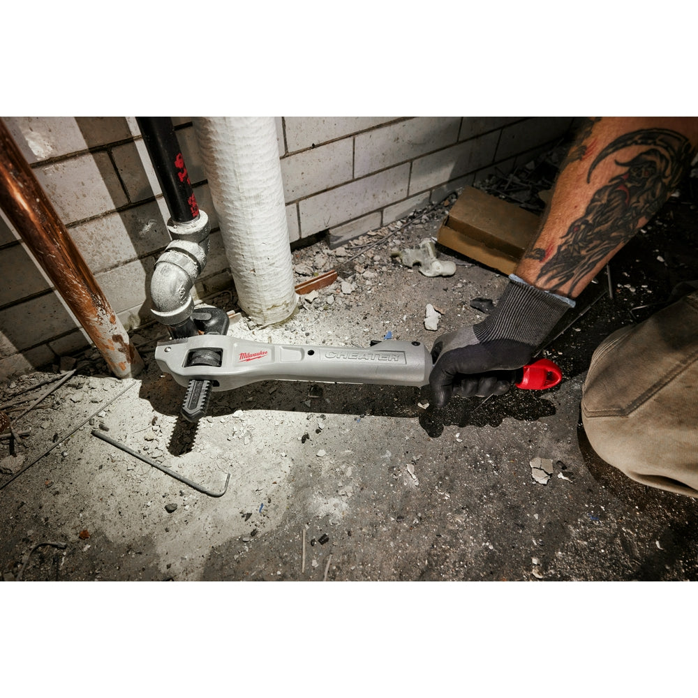 CHEATER™ Aluminum Offset Adaptable Pipe Wrench