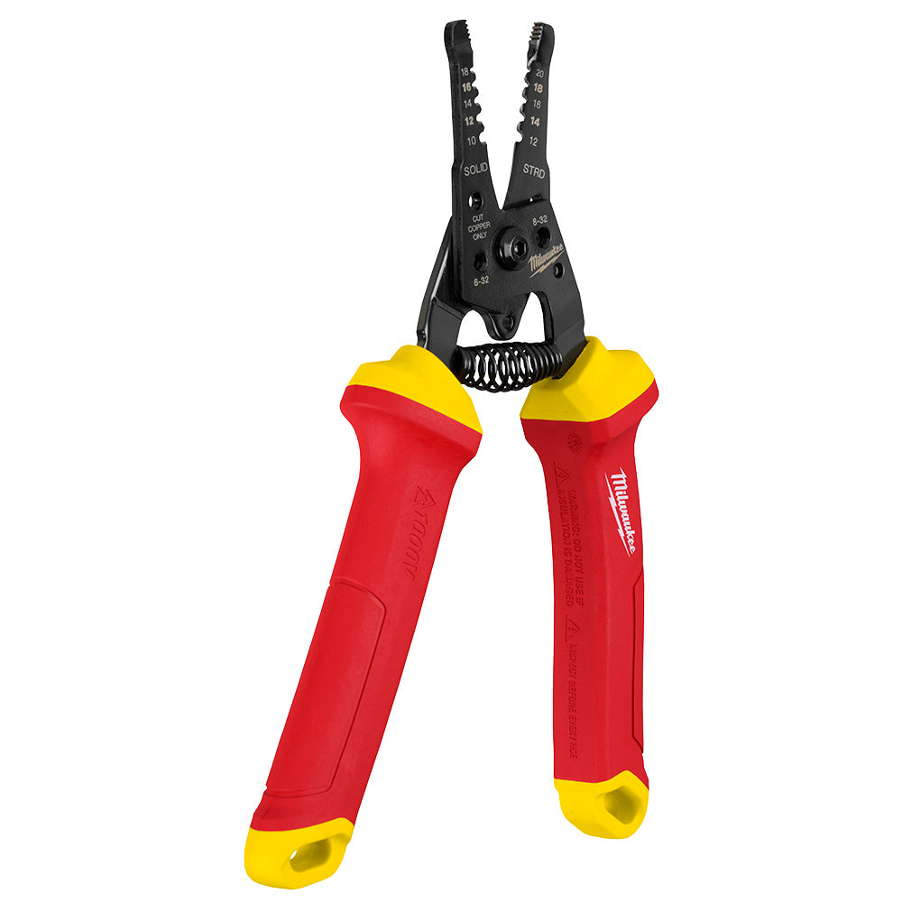 1000V Insulated 10-20 AWG Wire Stripper & Cutter