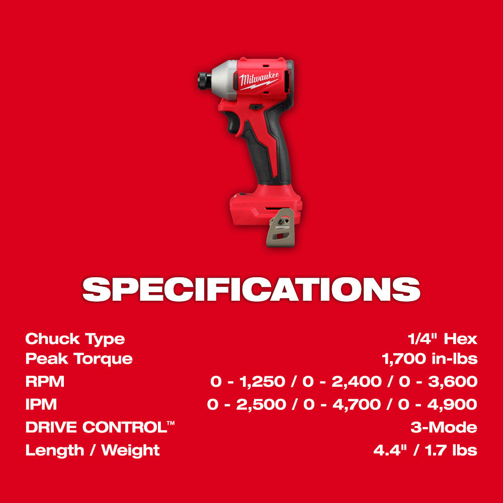 M18™ Compact Brushless 2-Tool Combo Kit