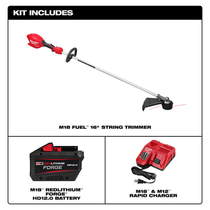 M18 FUEL™  16" String Trimmer Kit