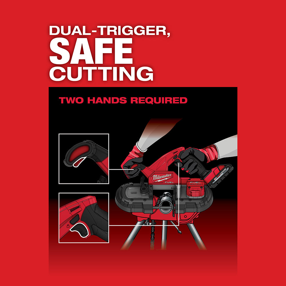 M18 FUEL™ Compact Dual-Trigger Band Saw