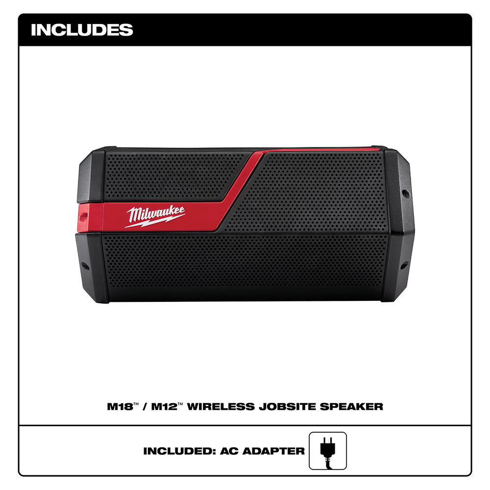 M18™/M12™ Wireless Jobsite Speaker