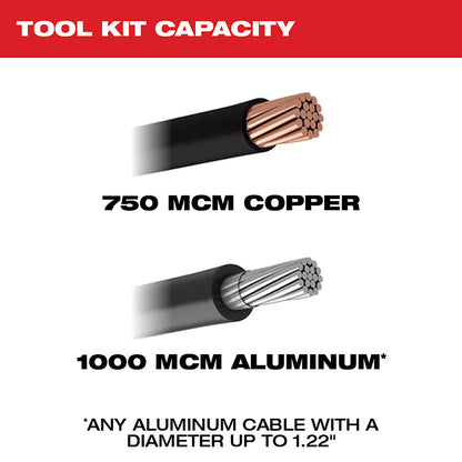 M18™ FORCE LOGIC™ Cable Cutter Kit with 750 MCM Cu Jaws