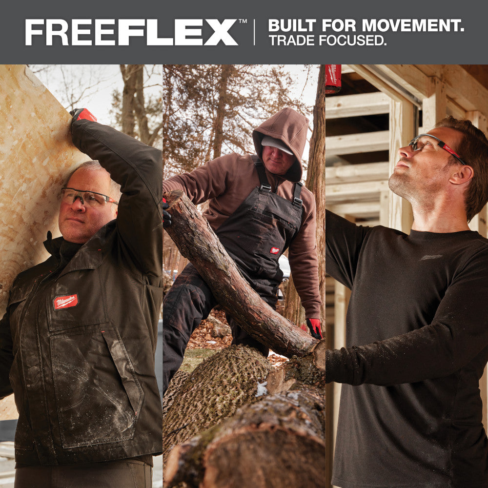 FREEFLEX™ Hybrid Work Tee - Long Sleeve - Gray L