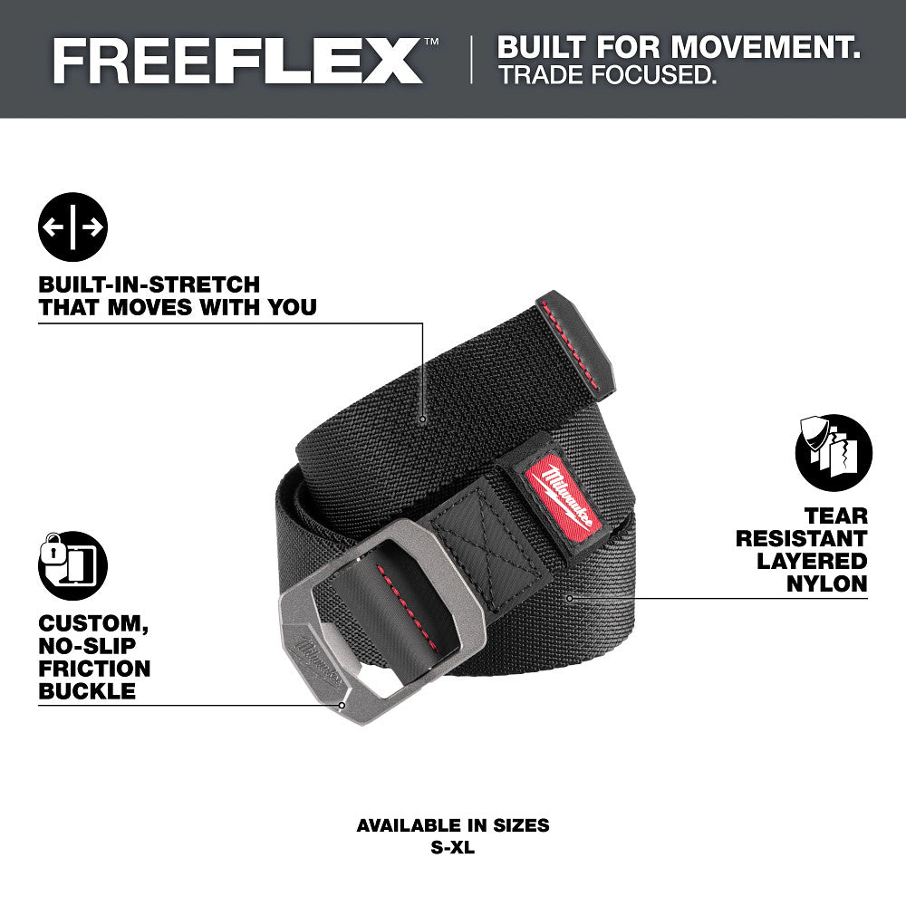 FREEFLEX™ Nylon Webbing 1.5" Belt - Large