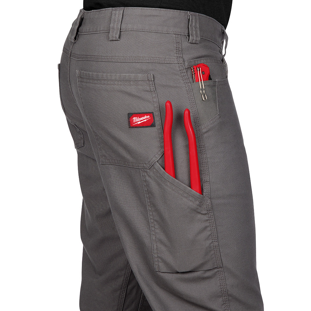 Heavy Duty Flex Work Pants - Gray 4032