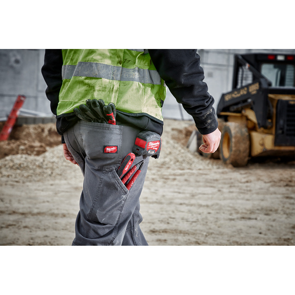 Heavy Duty Flex Work Pants - Gray 4032