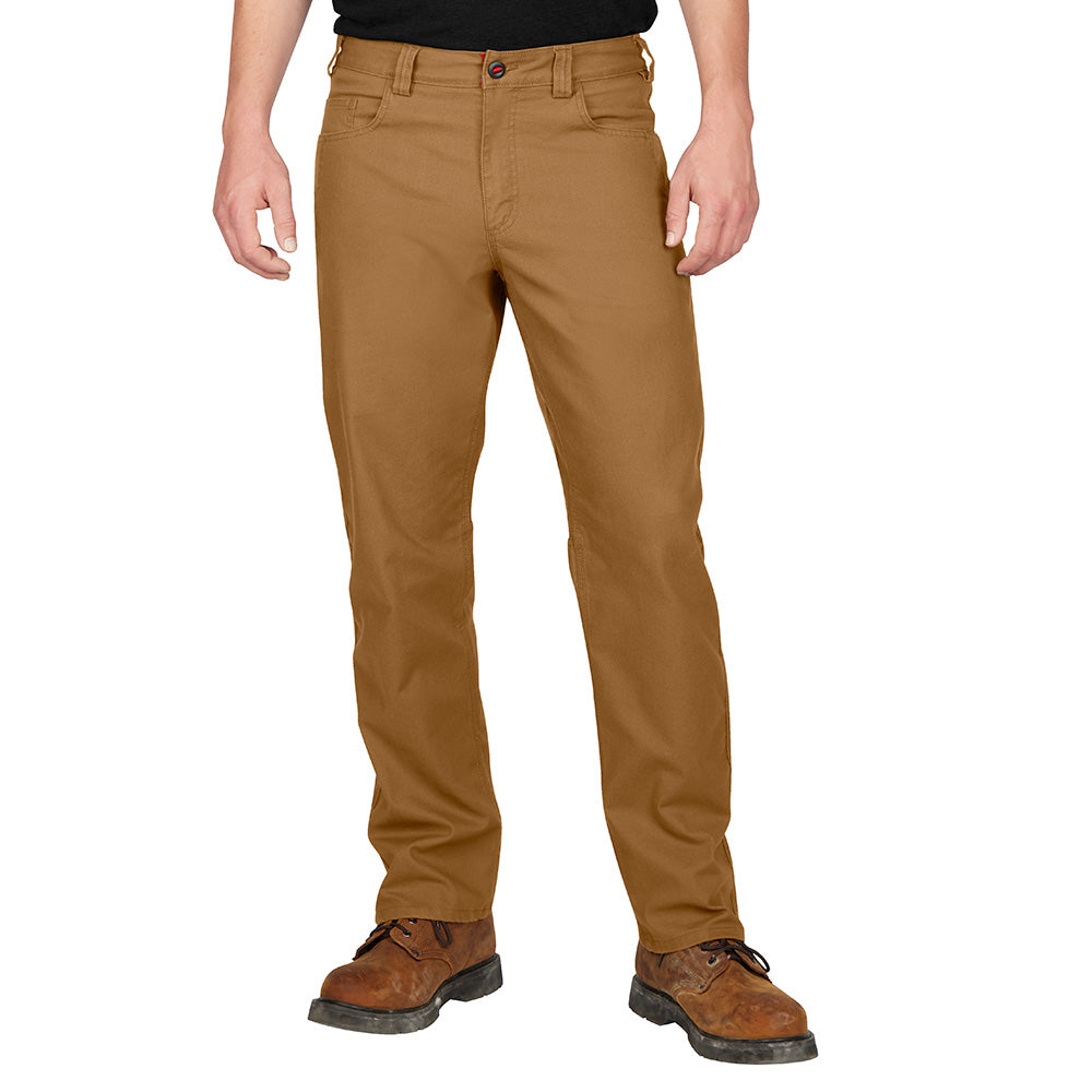 Heavy Duty Flex Work Pants - Khaki 3430 (34x30)