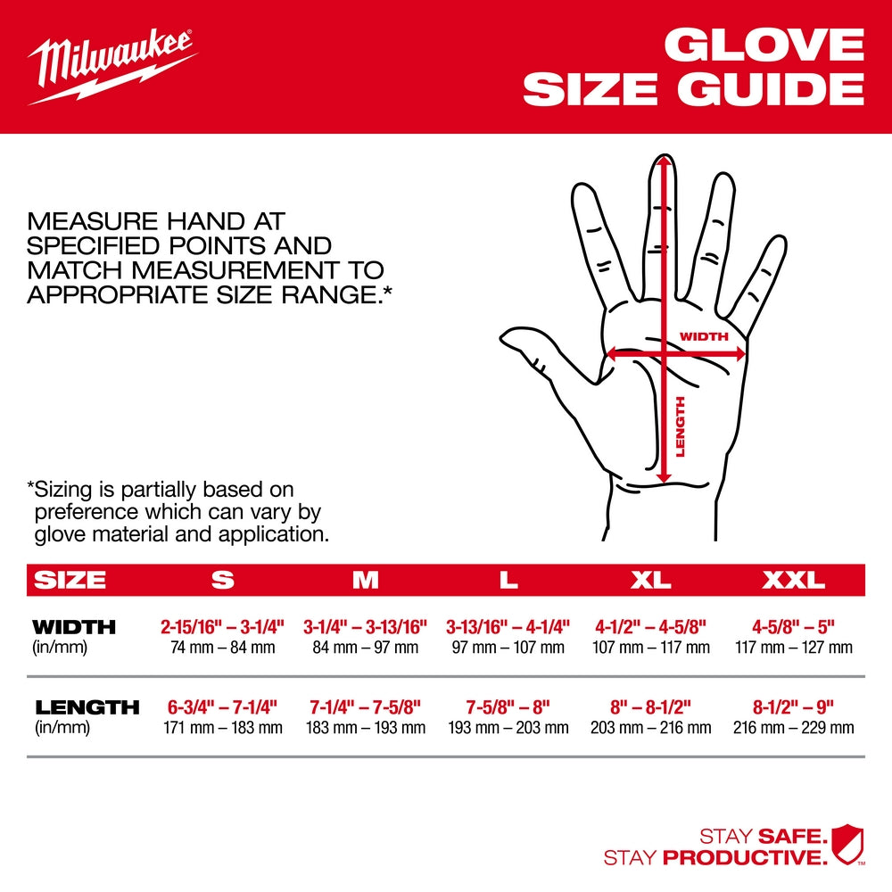 High Visibility Cut Level 2 Polyurethane Dipped Gloves - L