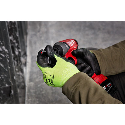 High Visibility Cut Level 2 Polyurethane Dipped Gloves - M