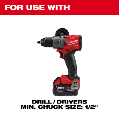 For use with Drill/Drivers Min. Chuck Size: 1/2" 