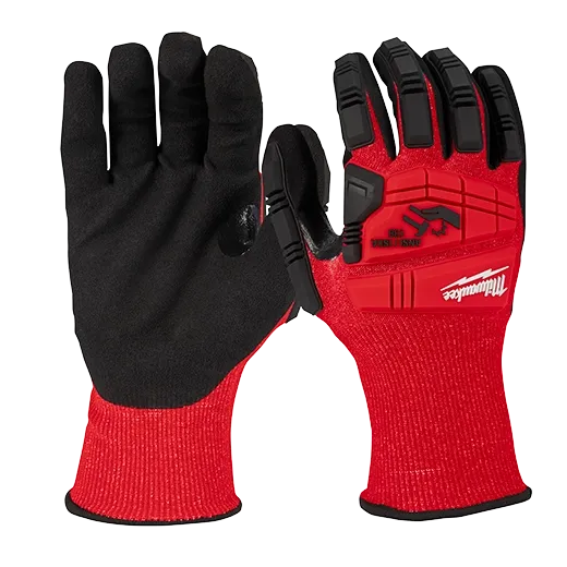 Impact Cut Level 3 Nitrile Dipped Gloves - M