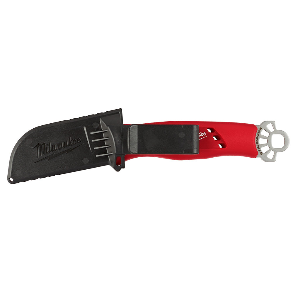 Lineman’s Blunt Tip Hawkbill Knife with STICKWORK™ 3-in-1 Ring