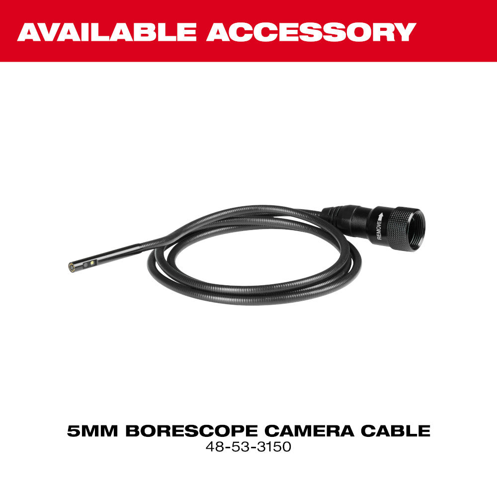 Available Accessory: 5mm Borescope Camera Cable #48-53-3150