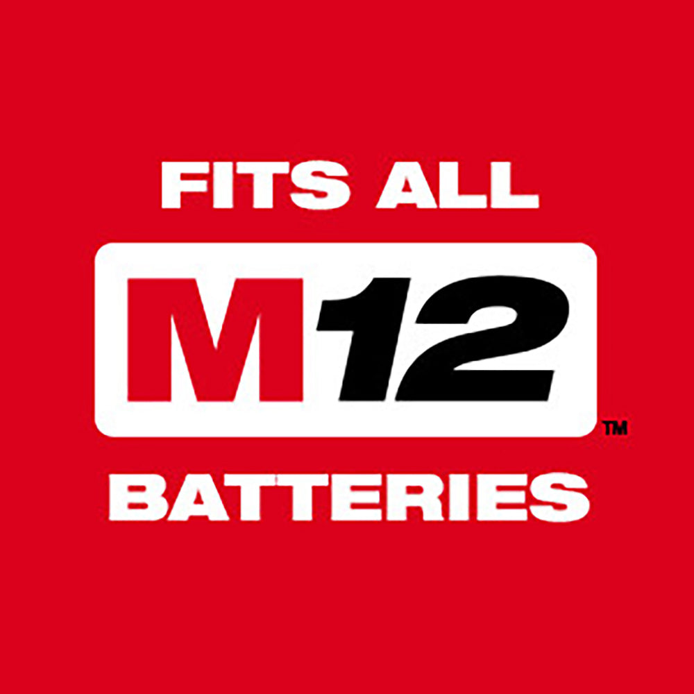 Fits all M12 Batteries