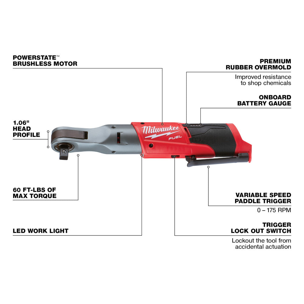 M12 FUEL™ 1/2 in. Ratchet