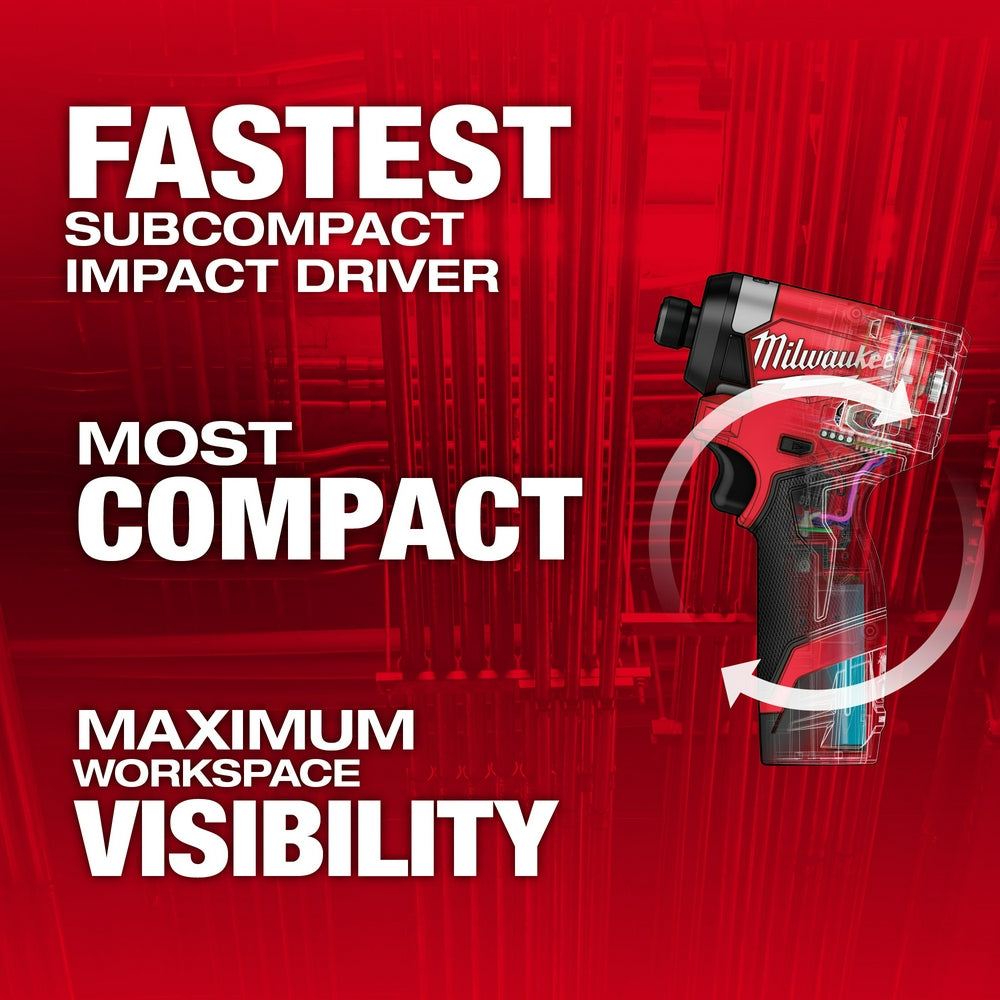 M12 FUEL™ 1/4" Hex Impact Driver Kit