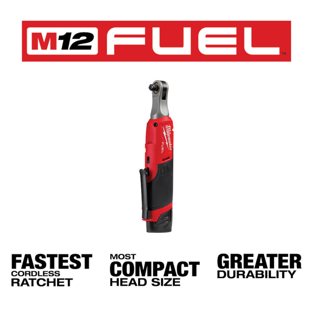 M12 FUEL 3/8" Hi-Speed Ratchet Kit