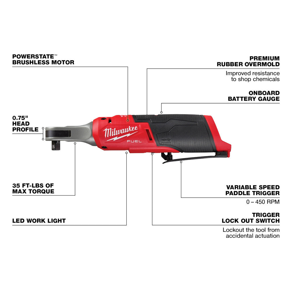 M12 FUEL™ 3/8" High Speed Ratchet