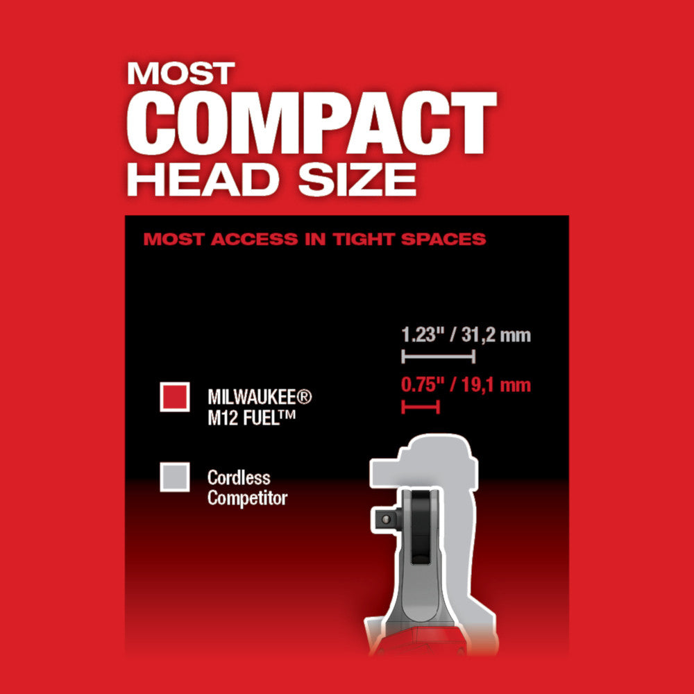 M12 FUEL™ 3/8" High Speed Ratchet