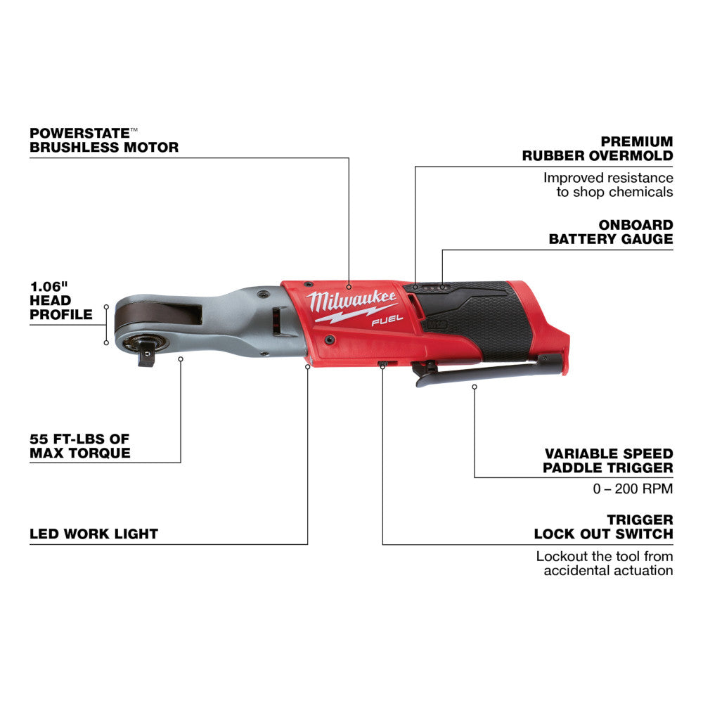 M12 FUEL™ 3/8 in. Ratchet
