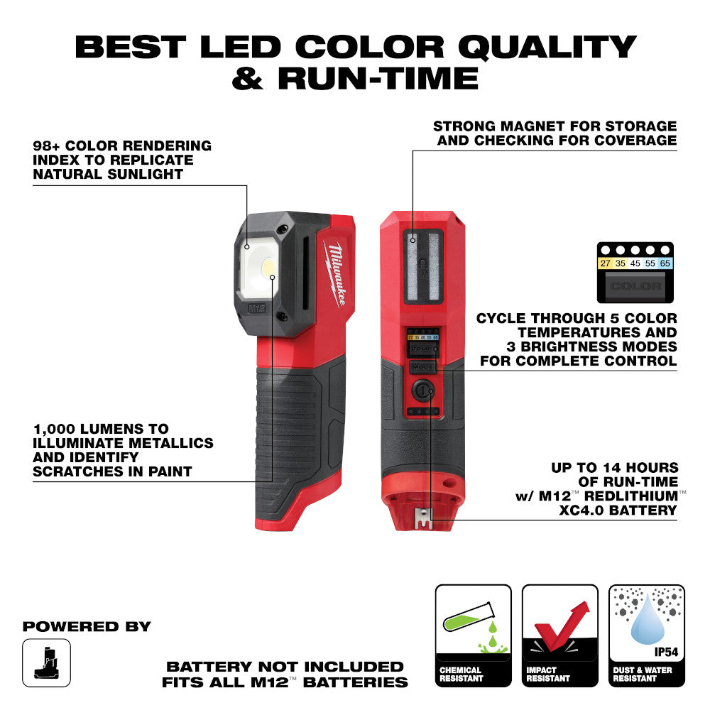M12™ Paint and Detailing Color Match Light