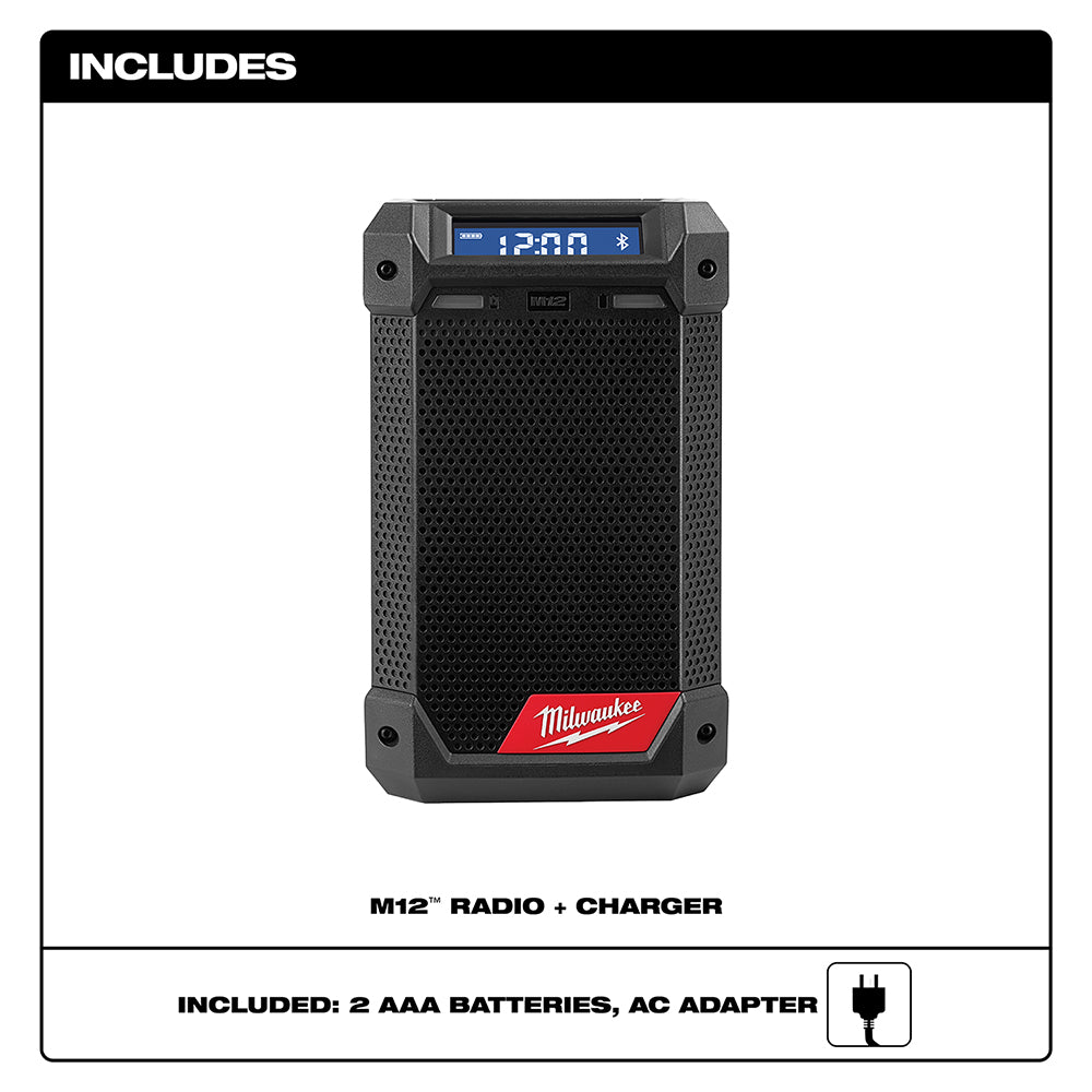 M12™ Radio + Charger