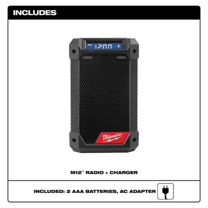 M12™ Radio + Charger